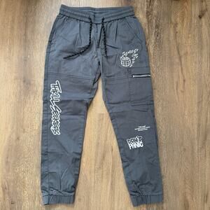 Xios New York Men's Embroidered Graphic Jogger Pants Size S